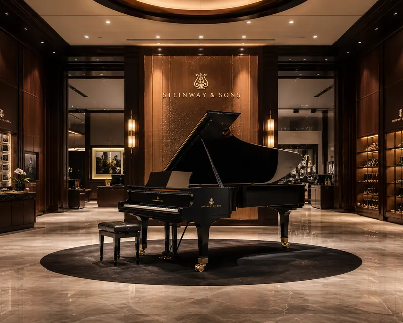Pianos on the shop floor at Hartwell & Sons
