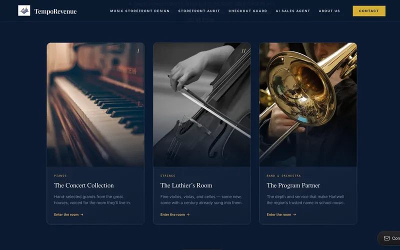 Rich storefront style preview